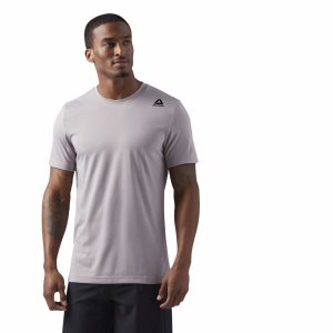 Reebok LES MILLS BODYCOMBAT T Shirt Herren - Grau - DE 319-VPE